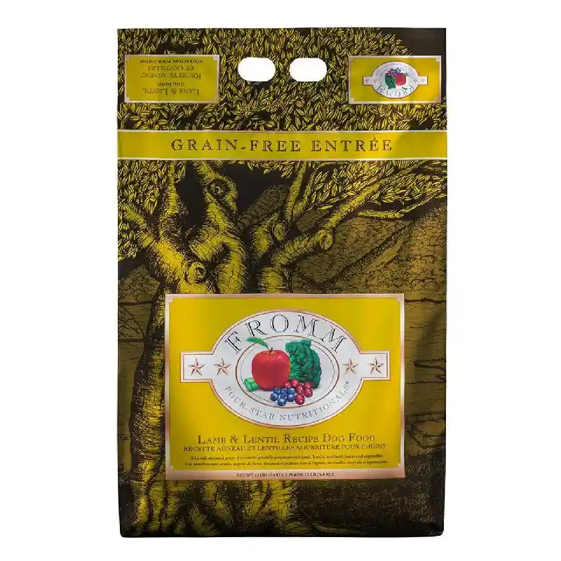 Fromm 4-Star Dog Food Lamb & Lentils GF 12#