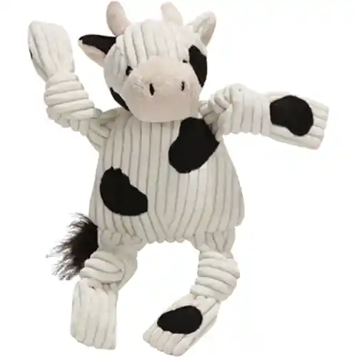 Huggle Hounds Dottie Cow Knottie Small