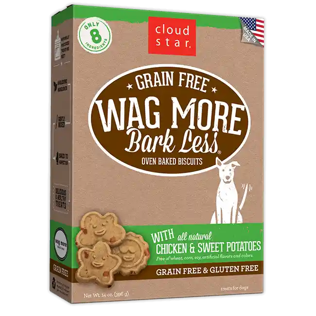 Wag More Bark Less GF Bisc Ckn 14-oz