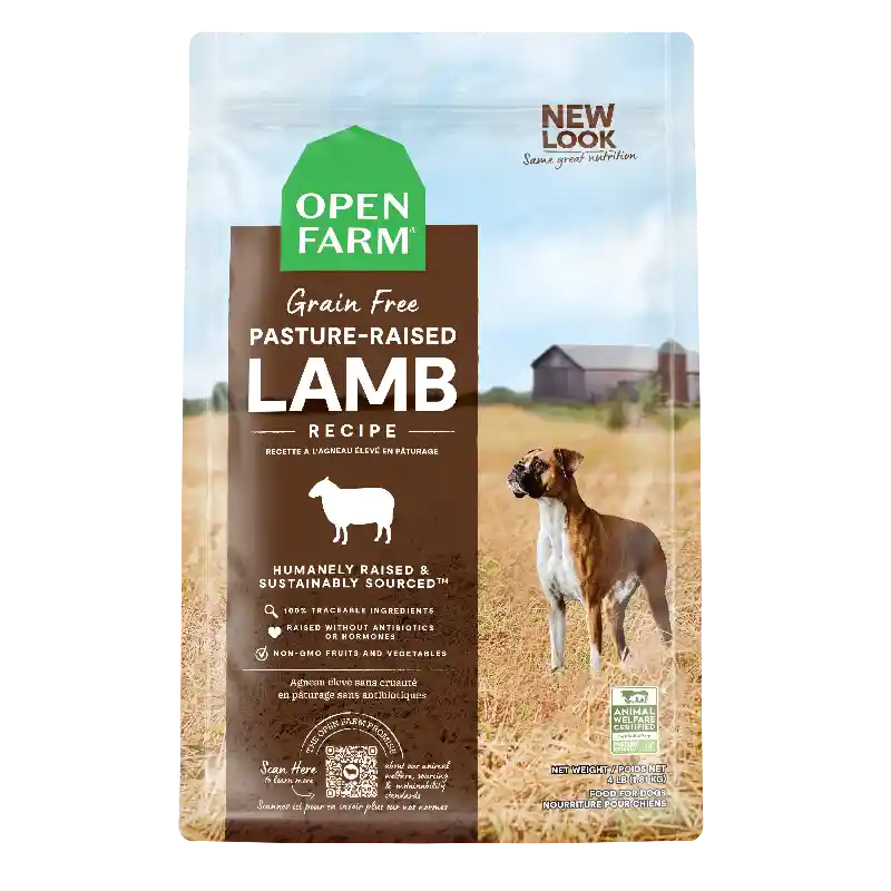 Open Farm Dog Grain Free Pasture Raised Lamb 22 Lbs