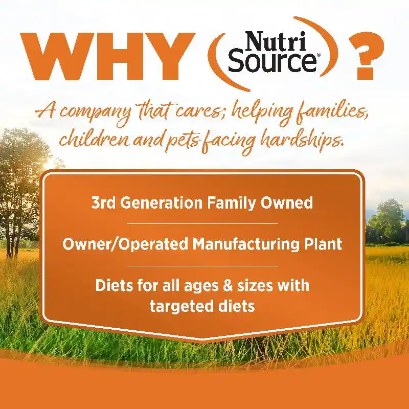 NutriSource PureVita Dog Food Vensn GF 5#