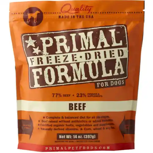 Primal FD Dog Food Bf 14-oz
