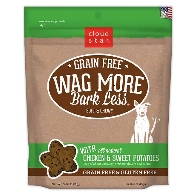 WagMore GF Soft & Chewy Treats Ckn SP 5-oz