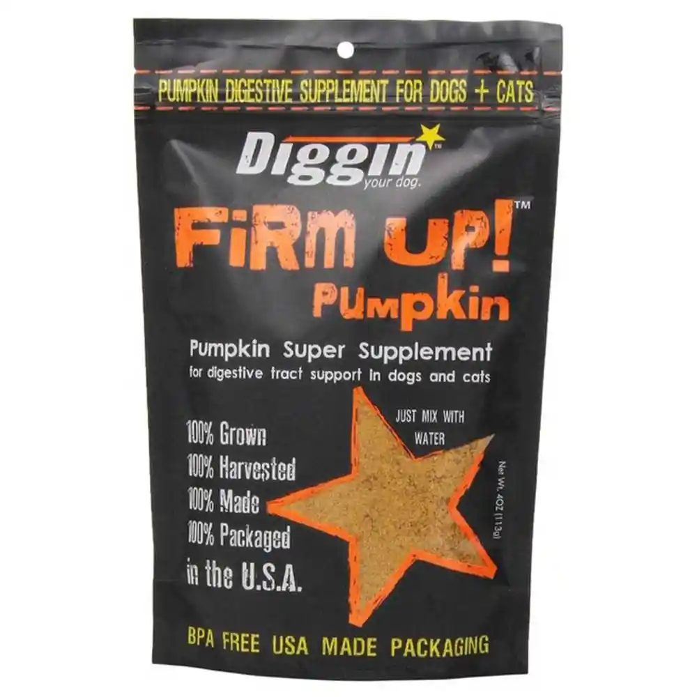 Diggin' Your Dog Supplements Firm Up! 4-oz