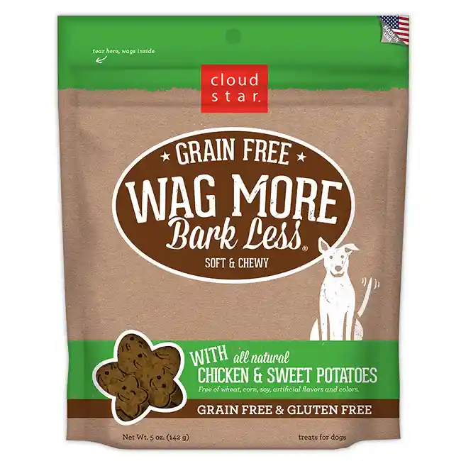 WagMore GF Soft & Chewy Treats Ckn SP 5-oz