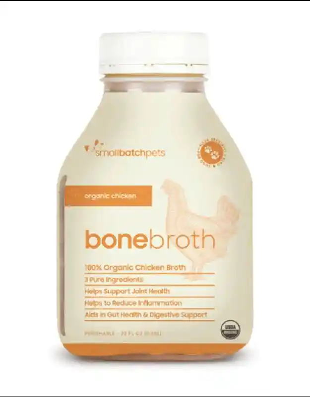 Small Batch Frozen Bone Broth Chicken 22oz