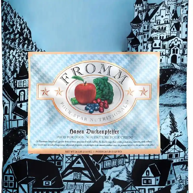 Fromm 4-Star Dog Food Rbt/Duck 26#