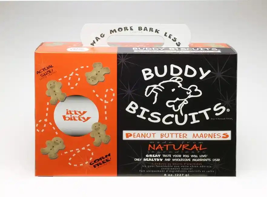 Cloud Star Itty Bitty Bisc Peanut Buttr 8-oz