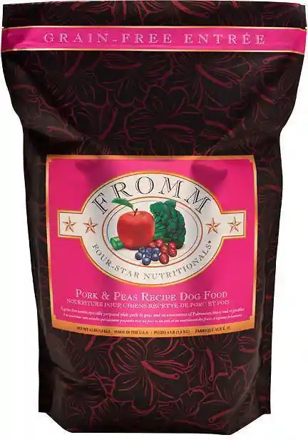 Fromm 4-Star Dog Food Pork & Peas GF 4#