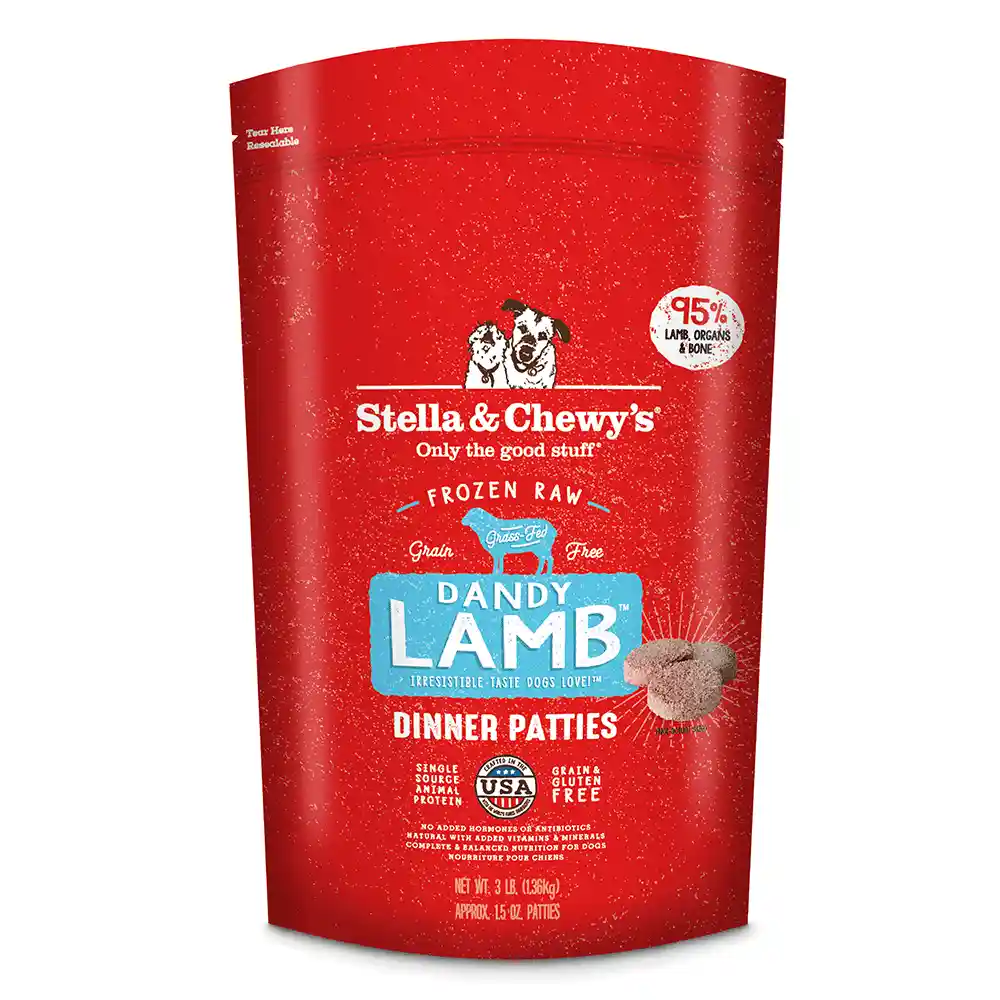 Stella & Chewy's Frzn Raw Lamb 3#