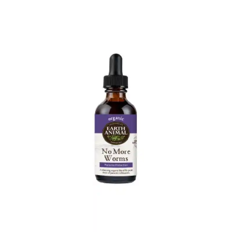 Earth Animal Nat Remedies No Worms 2-oz