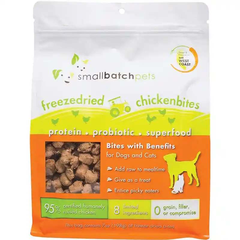 Small Batch Pets FD Ckn Bite 7-oz