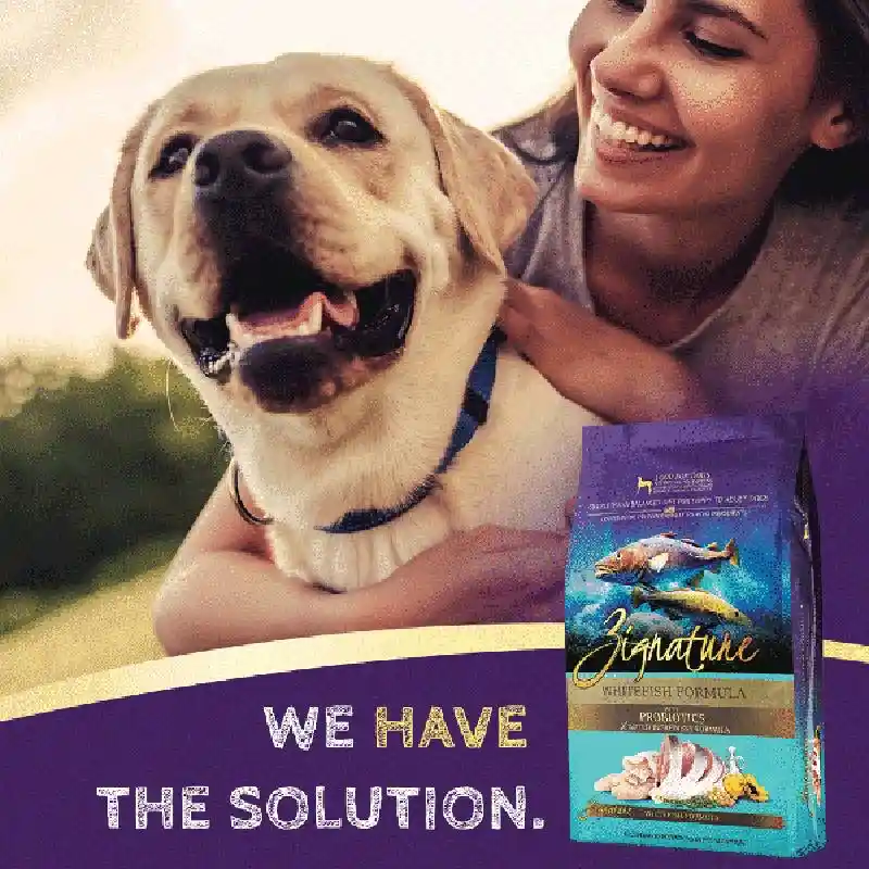 Zignature Dog Food Whitefish 12.5#