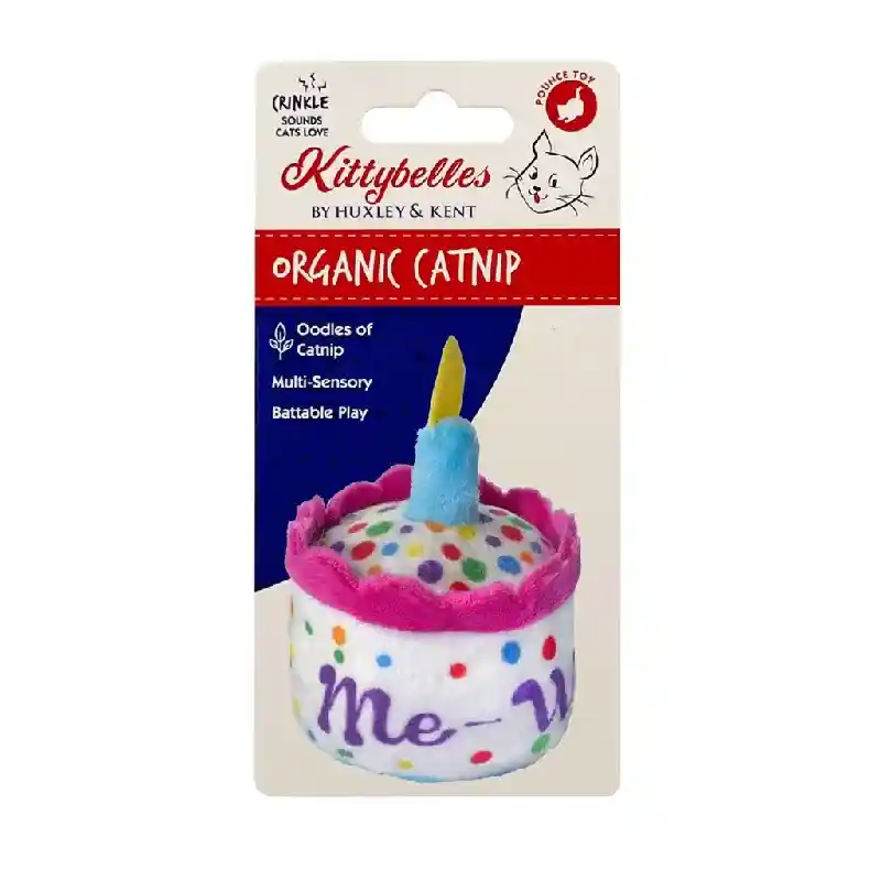 Kittybelles Plush Cat Toy Mewow Cake Small