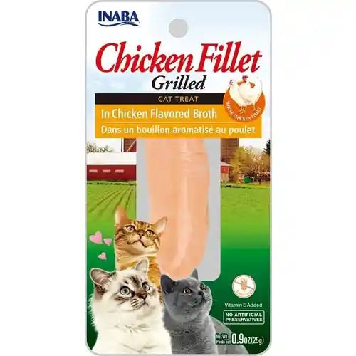 Inaba Grilled Chicken Fillet In Chicken Broth .9oz