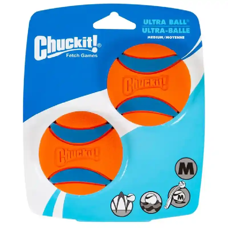 Chuckit! Balls Ultra Medium 2pk