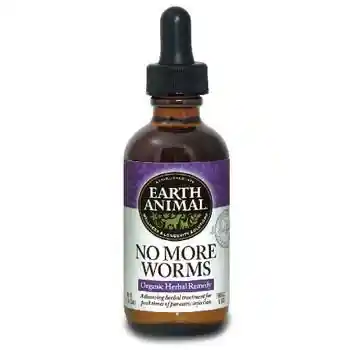 Earth Animal Nat Remedies No Worms 2-oz