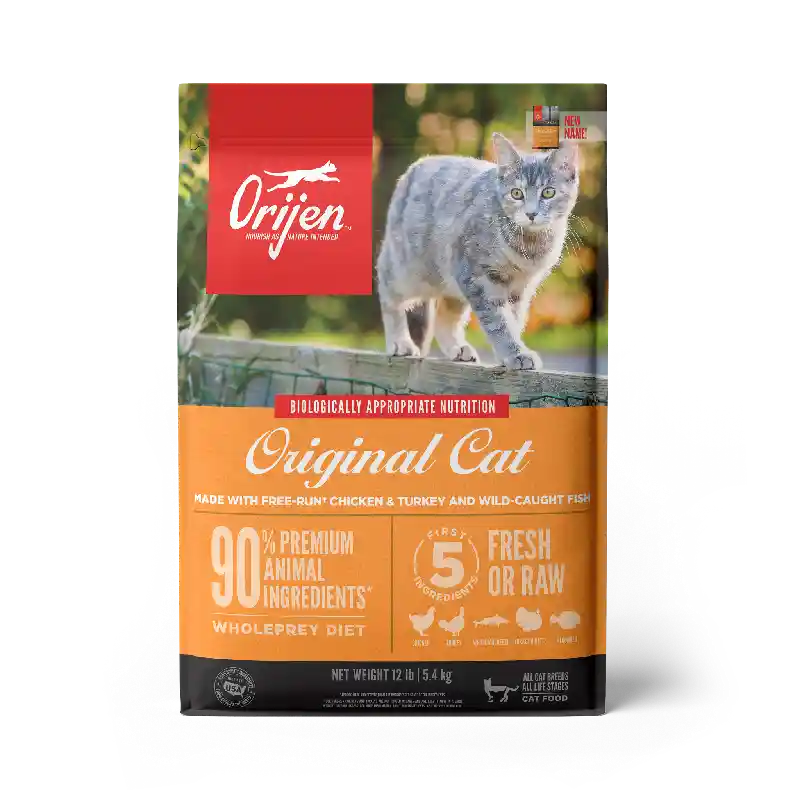 Dry Cat Food, Cat & Kitten, Biologically Appropriate & Grain Free 12-lb