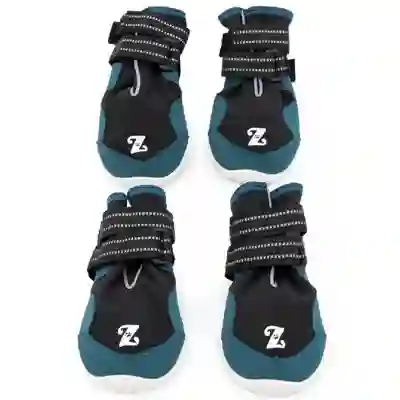 Zippy Paws Adventure Boots Teal M