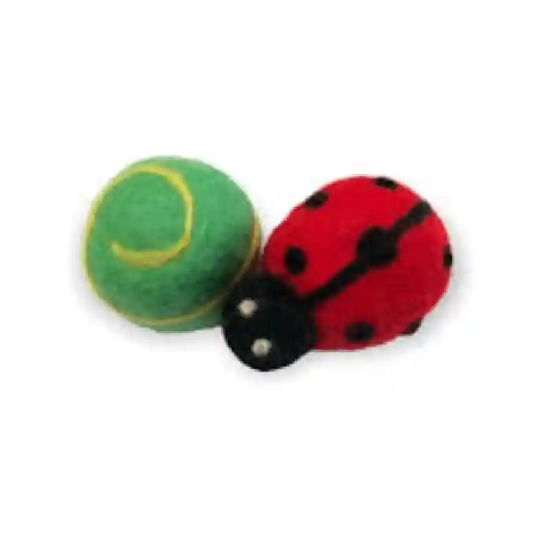 Doyen Cat Felt Ball Ladybug