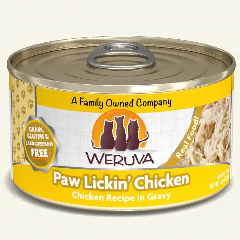 Weruva Cat Can Food Paw Ckn 3-oz Cat