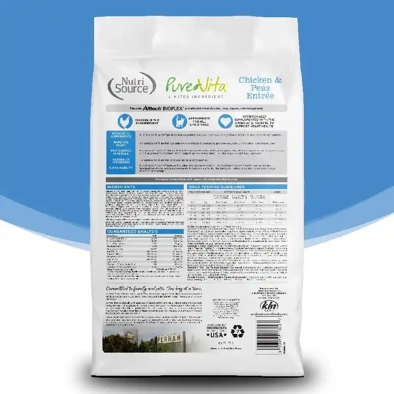 Nutrisource PureVita GF Chicken Cat 12#