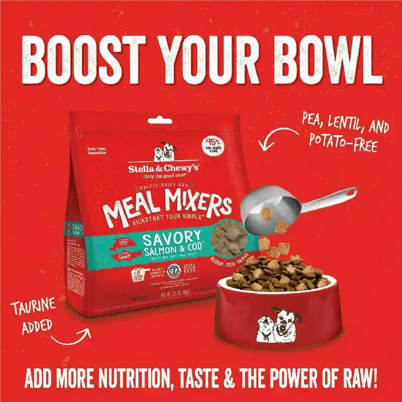 Stella & Chewy's FD Meal Mixer Slmn/Cod 3.5-oz