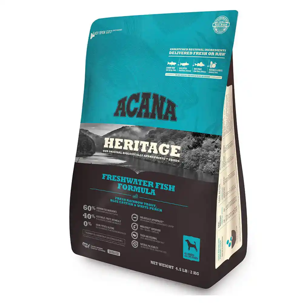 Acana Heritage Dog Freshwater Fish 4.5#