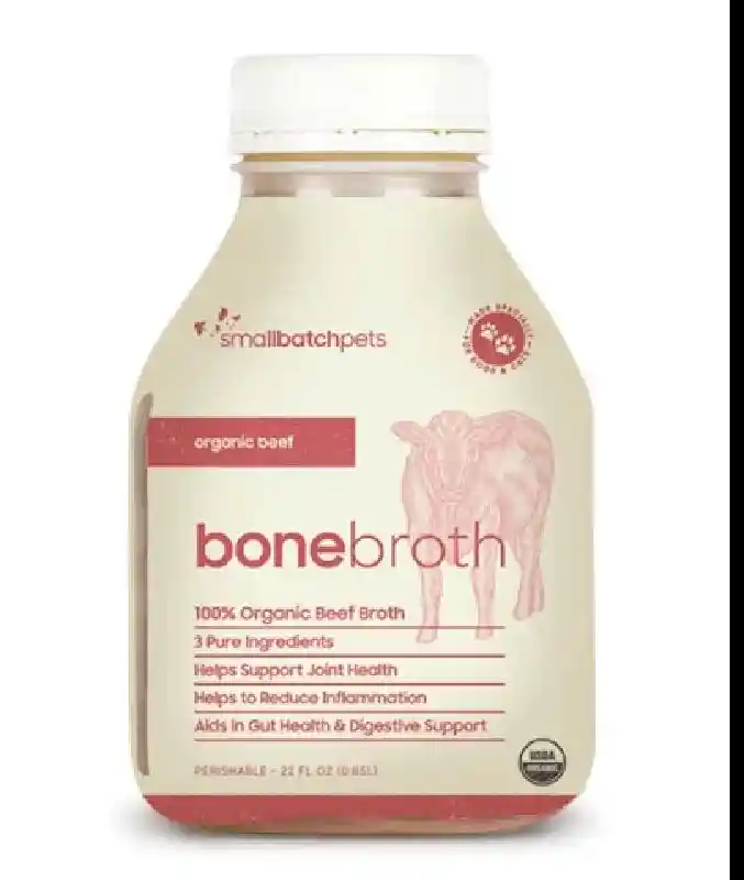 Small Batch Frozen Bone Broth Beef 22oz