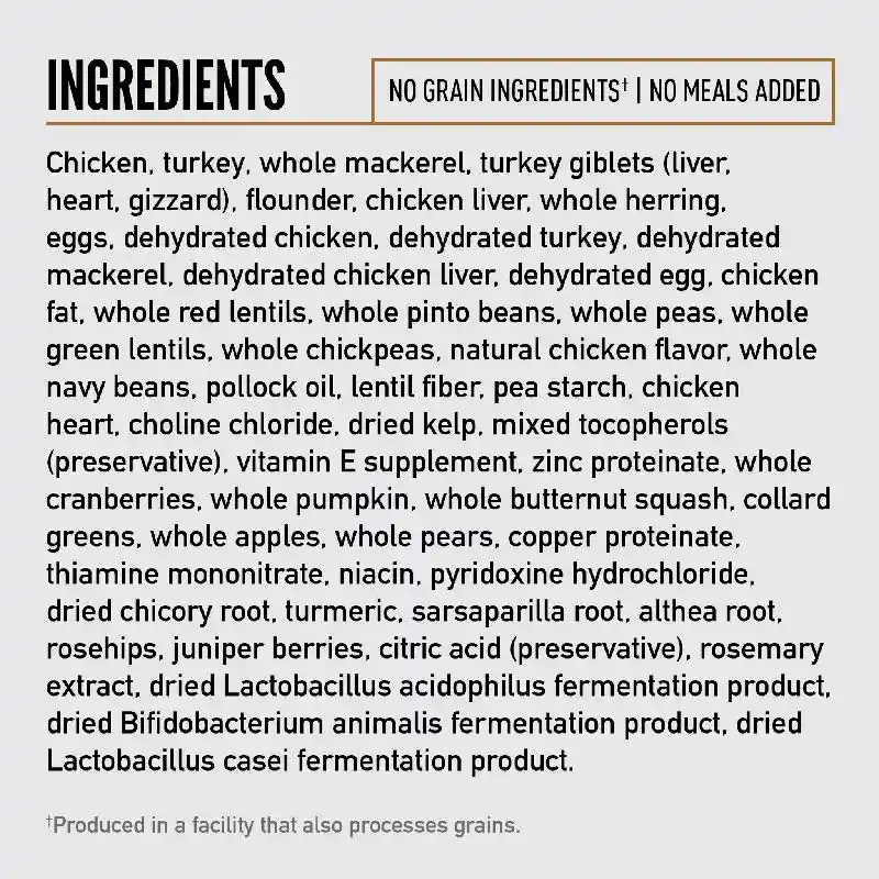 Dry Cat Food, Cat & Kitten, Biologically Appropriate & Grain Free 12-lb