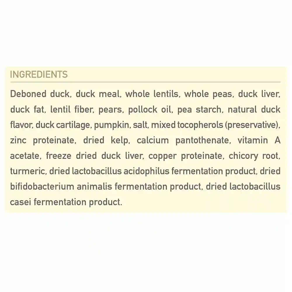 Acana Singles Dog Food Duck & Pear 22.5#