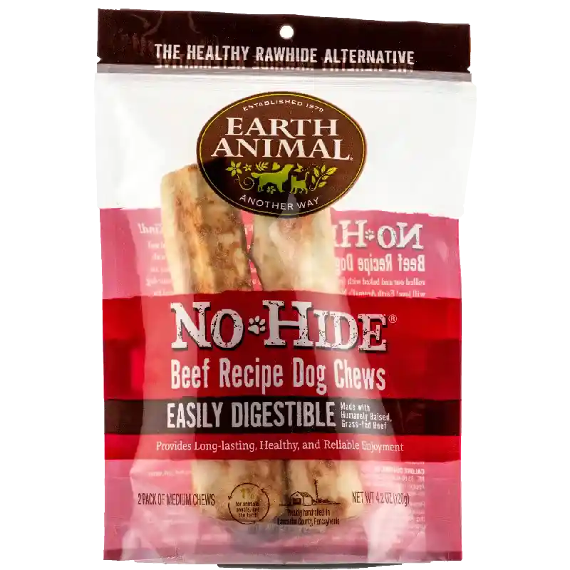 Earth Animal No Hide Beef 7" 2pk