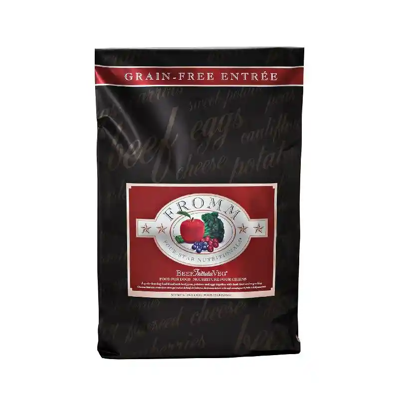 Fromm 4-Star Dog Food Bf Frit GF 26#