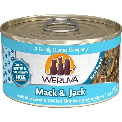 Weruva Cat Can Food Mack & Jack 3-oz Cat