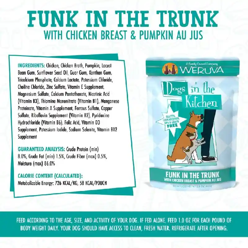 DITK Pouch Chicken Pumpk Funk in the Trunk 2.8-oz