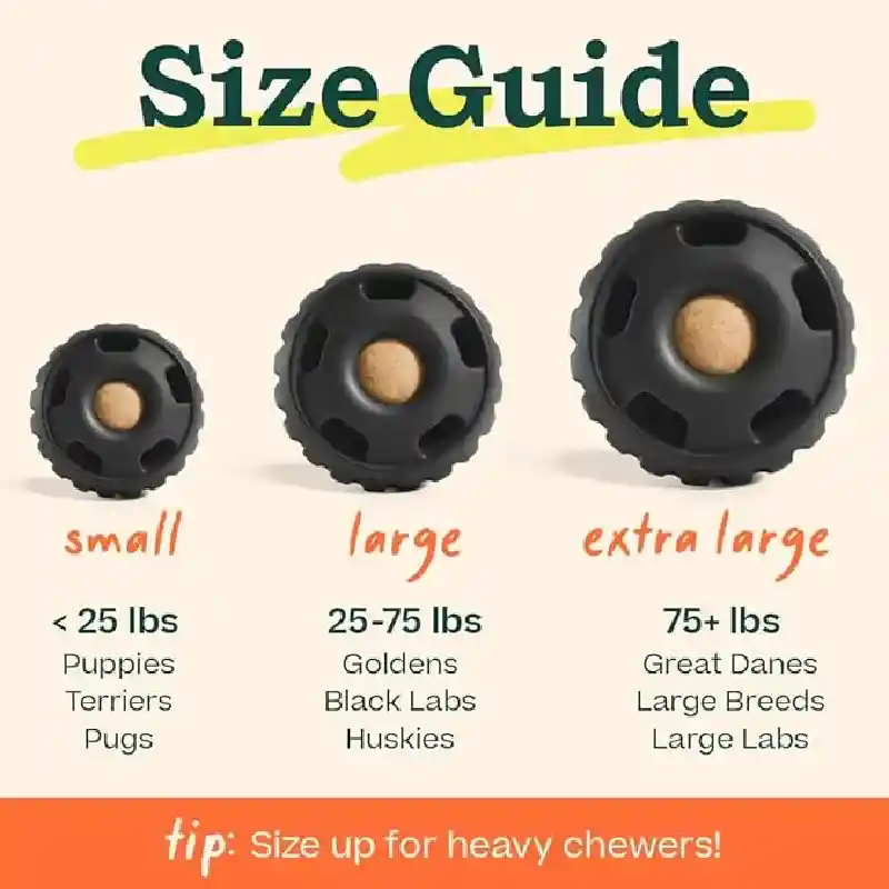 Woof Pupsicle Power Chewer XL Black