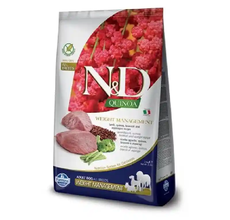 N & D Quinoa and Lamb Weight Management Dog 15.4#