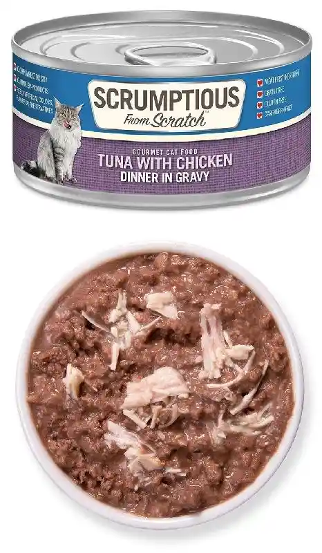 Scrumptious Cat Tuna & Chicken 2.8oz