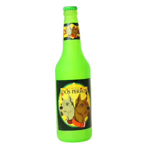 Silly Squeaker Beer Bottle - Dos Perros