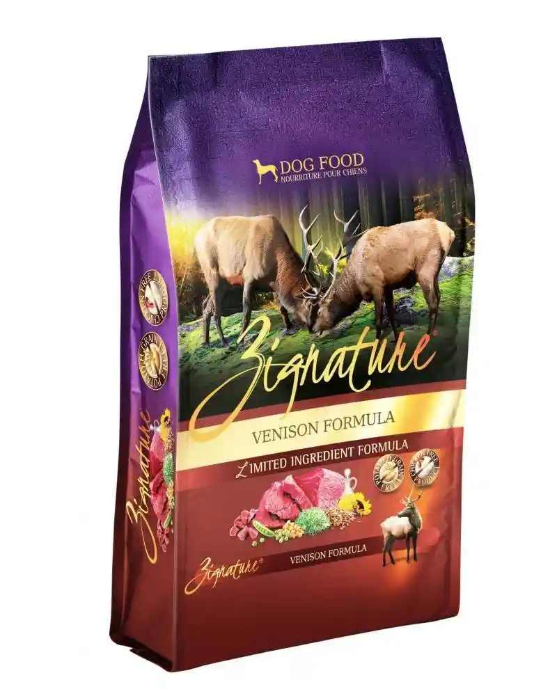 Zignature Dog Food Vensn 12.5#