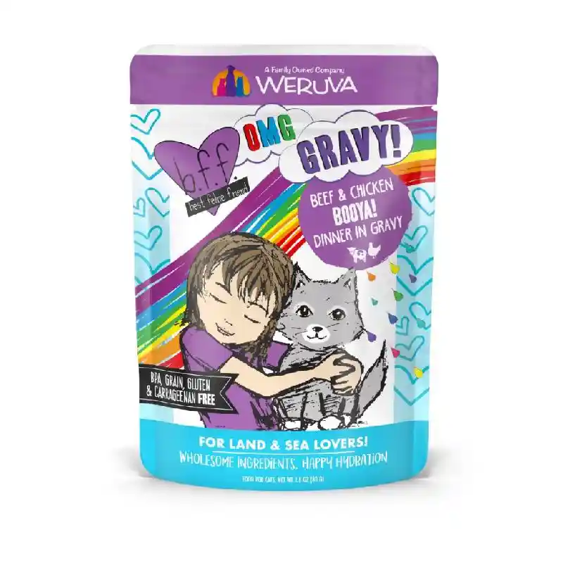 Weruva BFF OMG Booya 2.8-oz Pch