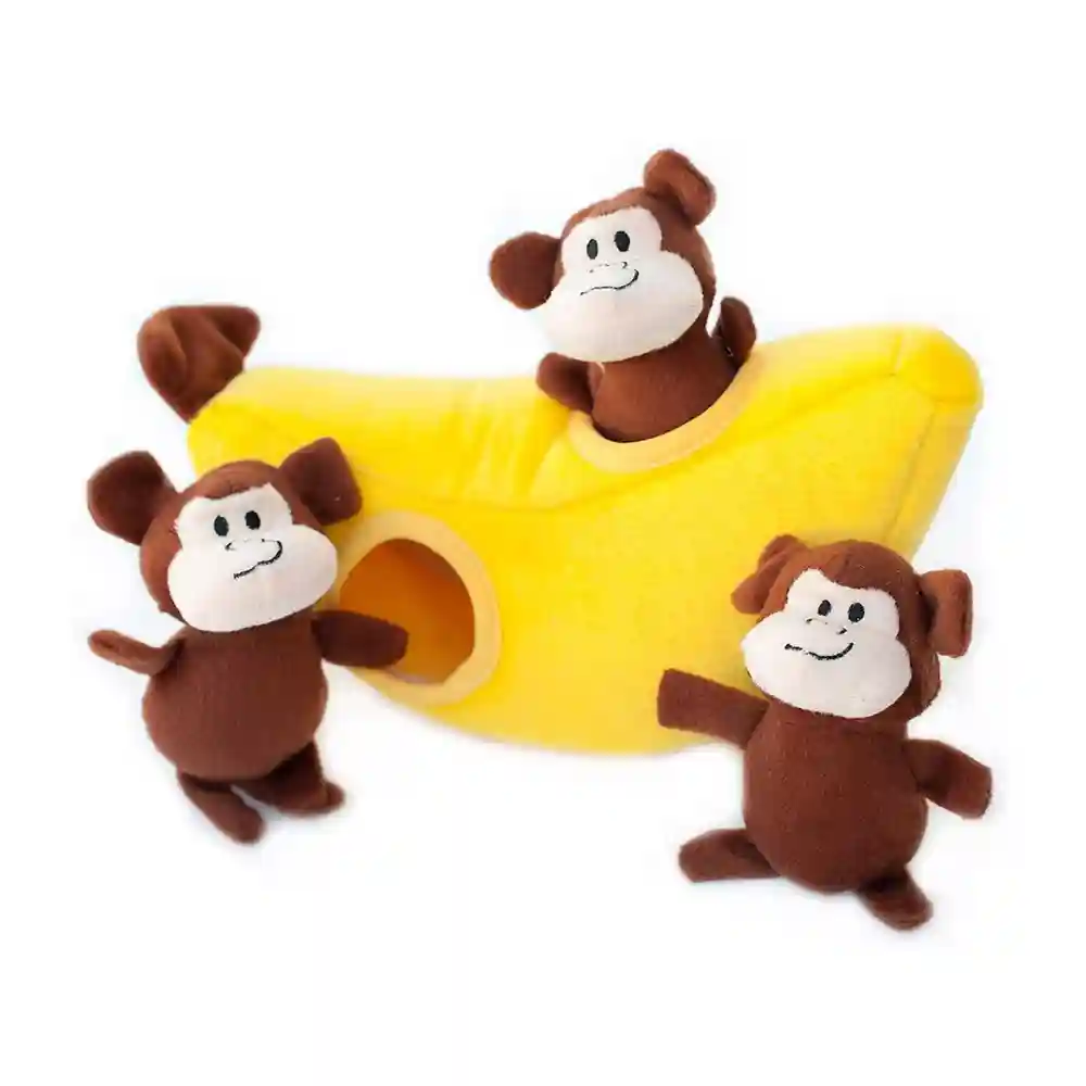 Zippy Paws Burrow Monkey/Banana