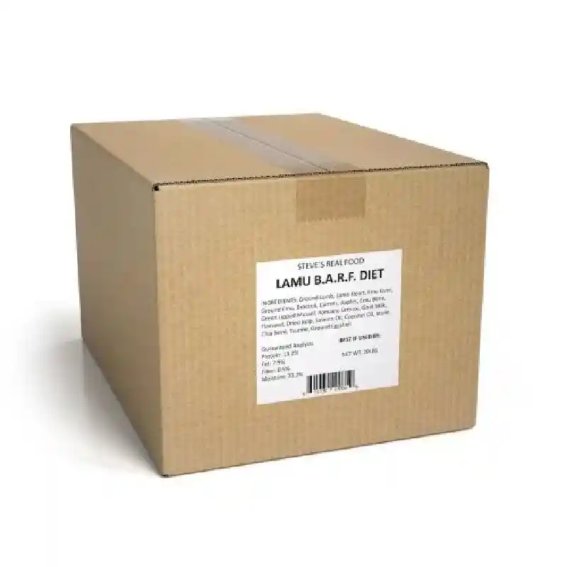Steve's Raw Frozen BARF Lamu Patties 20#