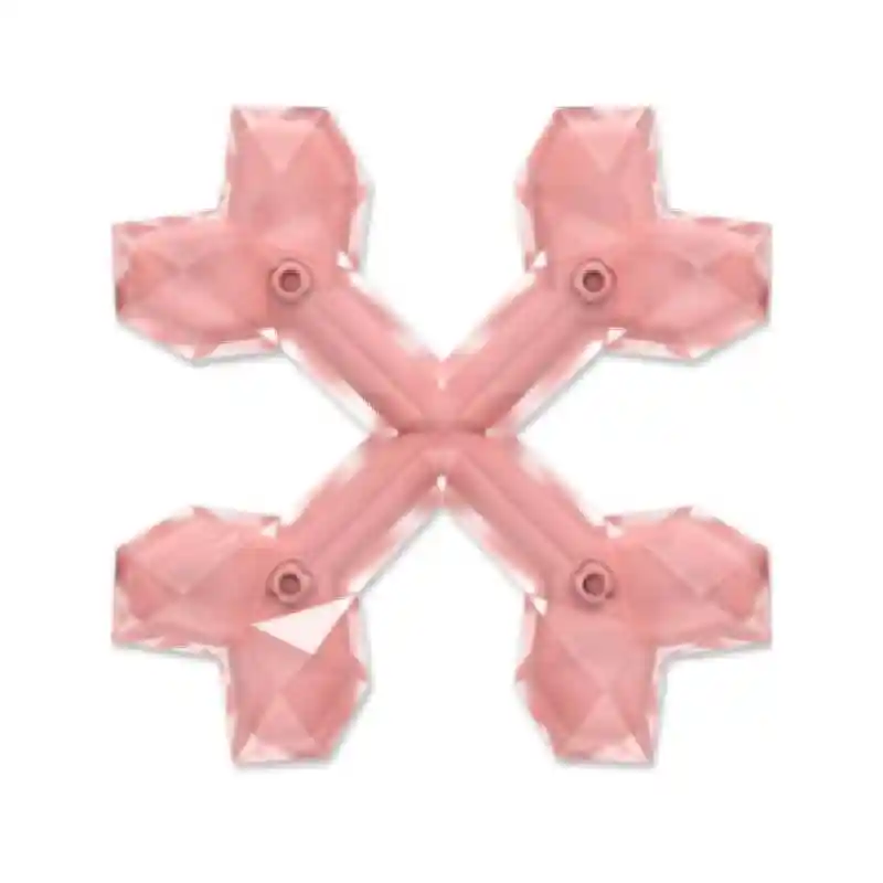 Zeus Duo Cross Bones (6in) Coral, Chicken
