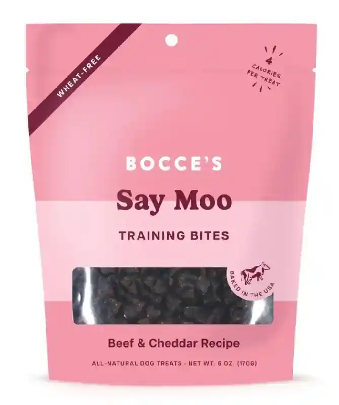 Bocce's Bakery Training Treats Beef/Cheddar 6-oz