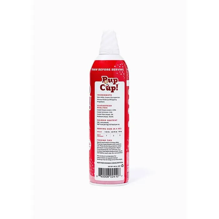 PupCup Original Frozen Whipped Treat 13oz