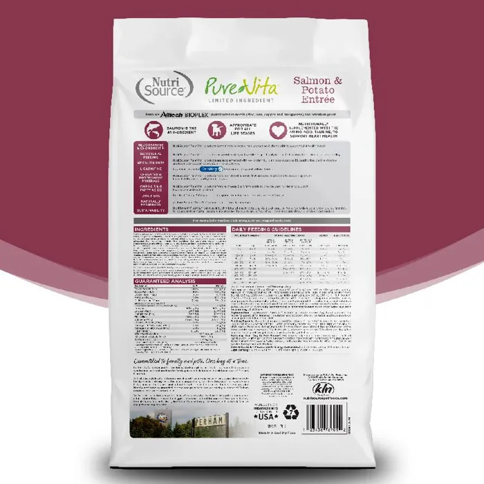 NS Pure Vita Dog Salmon & Kale 25#
