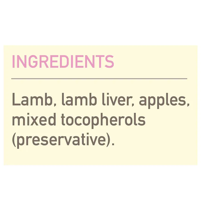 Singles Fd Dog Treats, Lamb & Apple, Gf 3.25-oz
