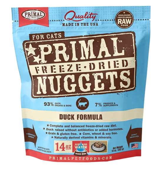 Primal FD Cat Food Duck Cat 14-oz