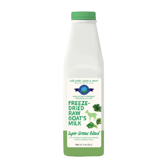 Shepherd Boy Farms FD Raw Goat Milk Green Bld 16oz